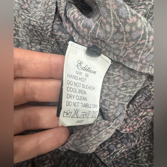 Isabel marant silk top and skirt set (size small) - Picture 7 of 14